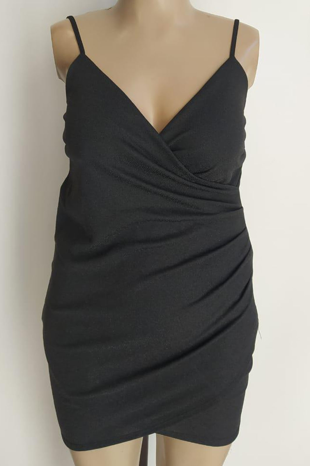 Vestido fashion lurex corto