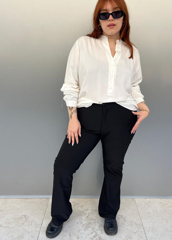 pantalon oxford en tallas plus size